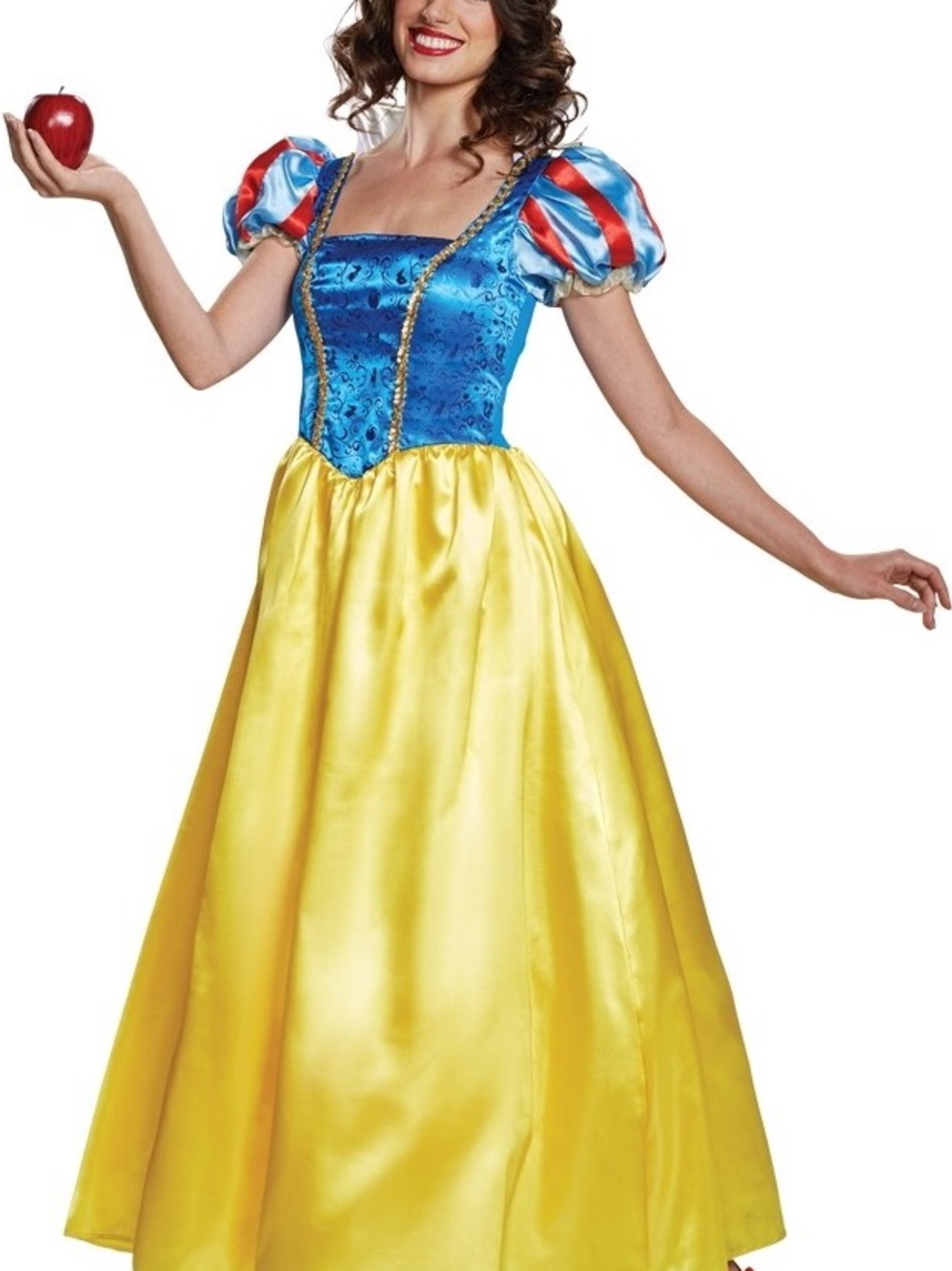 Disney Snow White Adult Princess Costume Dress Adult Sz L